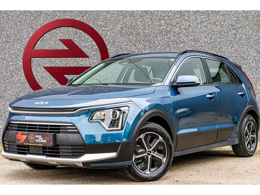 Kia Niro Hybrid 1.6 GDi DynamicLine / Apple Carplay / Adaptive Cruise / Stoel + Stuur verwarming / Navi / DAB+ / Climate Control / 16 Inch / Parkeersensoren