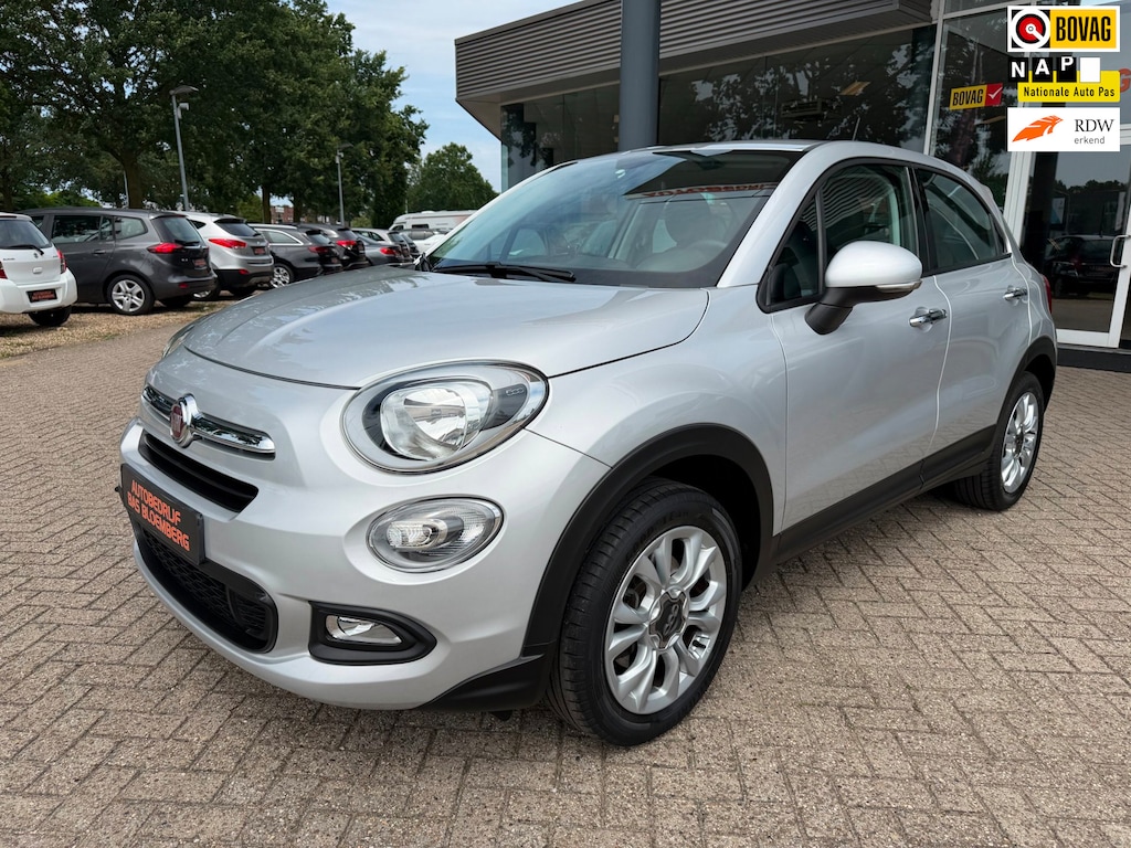 Fiat 500X 1.6 PopStar, Airco, Cruise control, trekhaak, Uconnect, Spotify via usb etc.