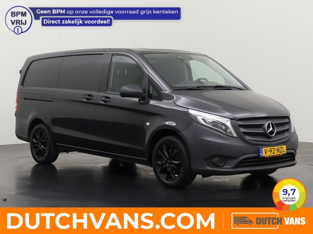 Mercedes-Benz Vito 116CDi Automaat Lang Black Edition | Led | Navigatie | Camera | Airco | Cruise | Betimmering