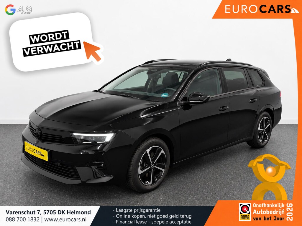 Opel Astra Sports Tourer 1.2 Turbo Ultimate Panoramadak Navigatie Apple Carplay Android Auto 360 camera Parkeerhulp Adaptive Cruise Control Head-up Display Stoel- en stuurverwarming Memory stoelen Full Led Climate Control