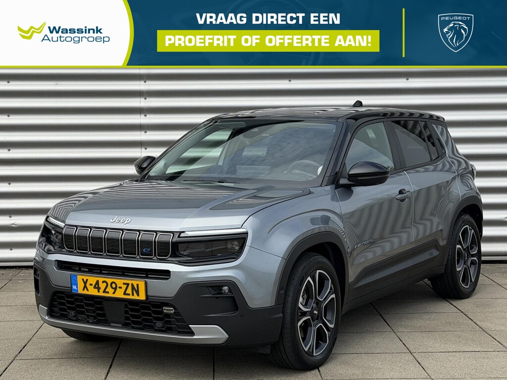 Jeep Avenger 1st Edition 54 kWh | Navigatie | SOH 95% | Camera | Elektrische Achterklep | Adaptive Cruise Control