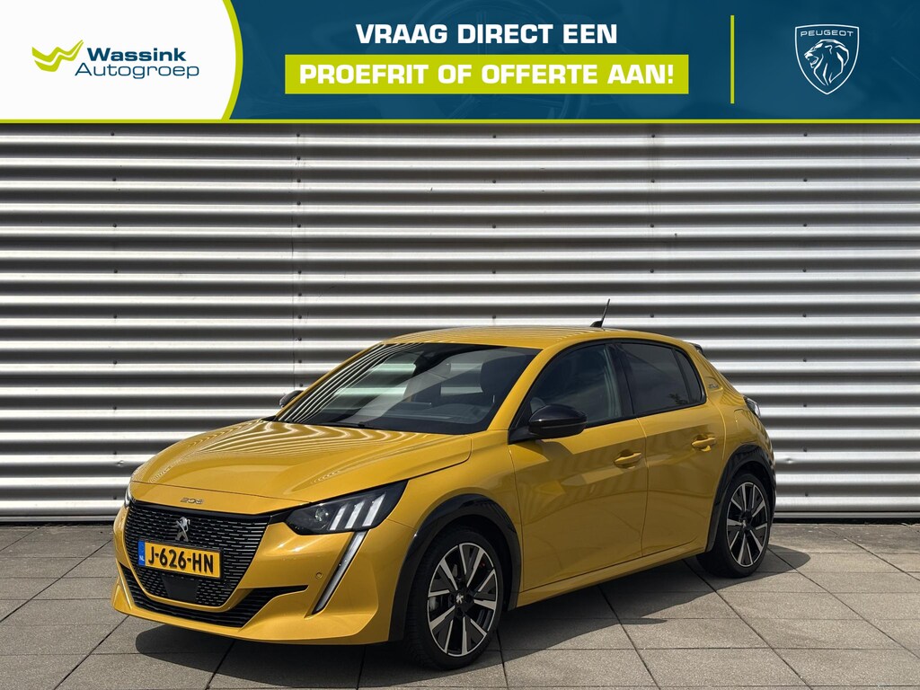 Peugeot 208 1.2 PureTech GT-Line 100 PK | Camera | Navigatie | 17 Inch Lichtmetalen velgen | NL Auto | Verbeterd Geluidsysteem | Stoelverwarming