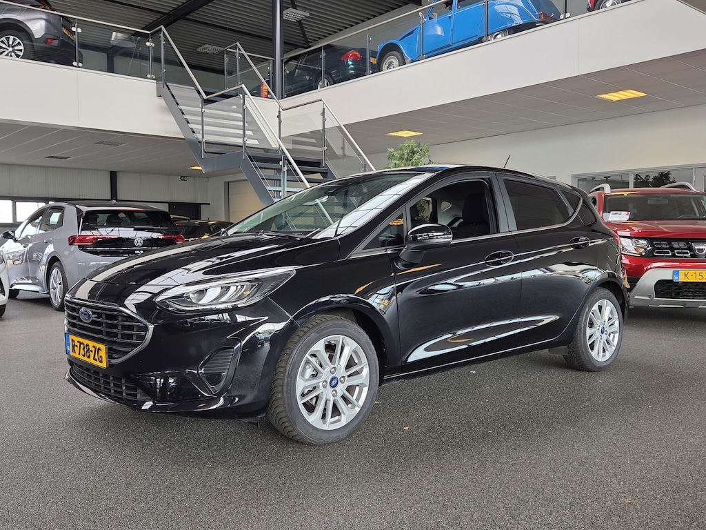 Ford Fiesta 1.0 EcoBoost Hybrid Titanium X, Camera, Navi, Cruise, Carplay, Ecc, LM velgen, Etc