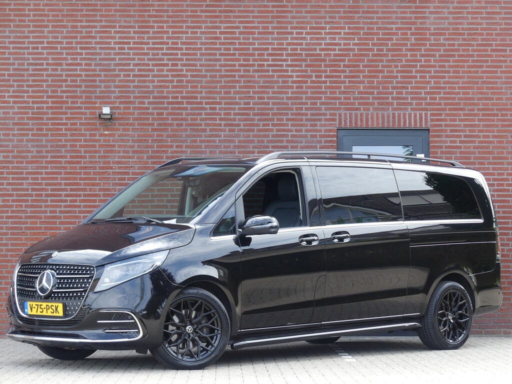 Mercedes-Benz V-klasse 300d Extra Lang AMG Dubbel cabine Elek deuren LED/LEER