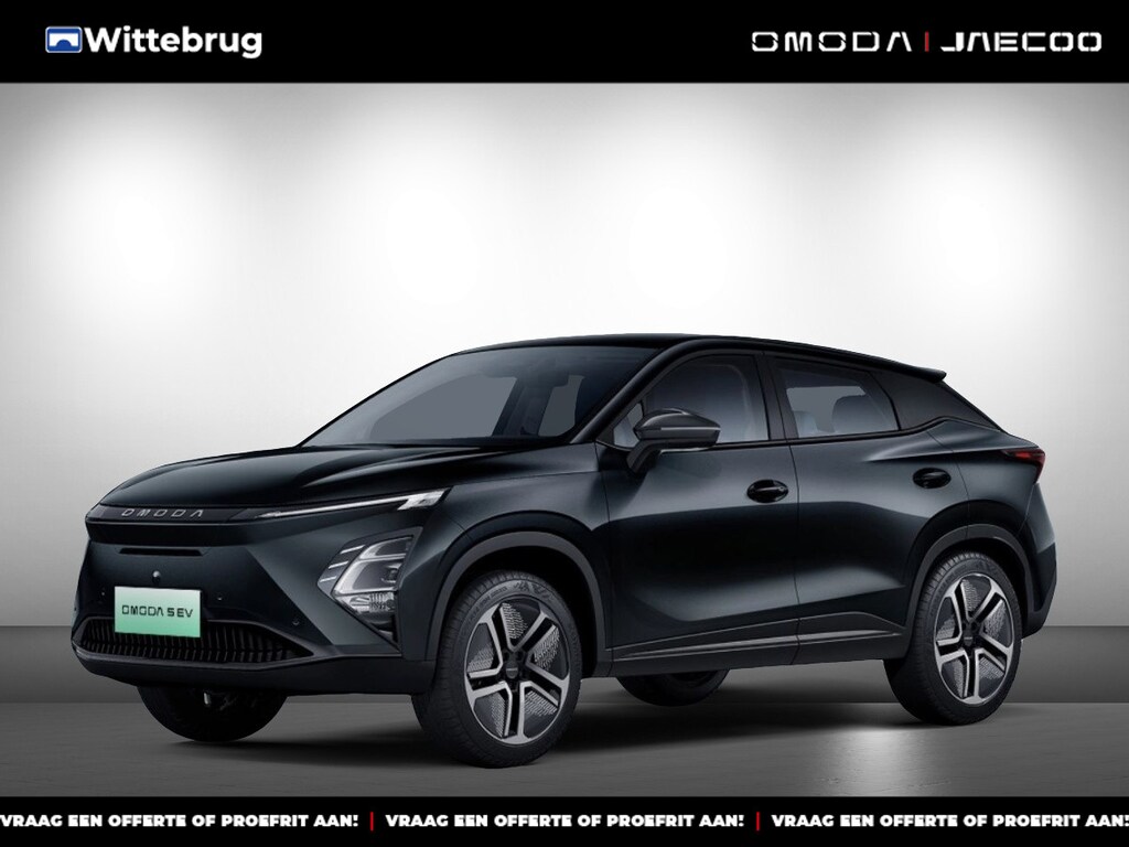 Omoda 5 EV Premium 61 kWh Volledig Elektrisch met 430 km WLTP RANGE, Lederen bekleding en Stoelverwarming