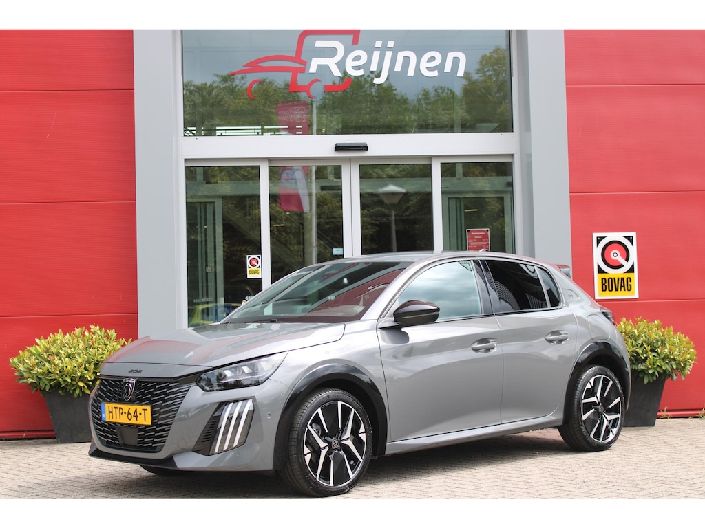 Peugeot 208 1.2 Hybrid 145PK AUTOMAAT GT | CAMERA VOOR + ACHTER | NAVIGATIE | DRAADLOZE APPLE CARPLAY/ANDROID AUTO | FULL LED KOPLAMPEN | LICHTMETALEN VELGEN 17" | DODEHOEK DETECTIE | DRAADLOZE TELEFOONLADER | KEYLESS ENTRY/START | DAB+ RADIO | ADAPTIVE CRUISE CONTROL |