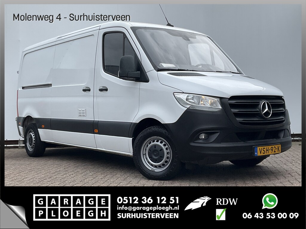 Mercedes-Benz Sprinter 3-Pers 314 2.2 CDI 143PK L2H1 Clima Cruise Audio Trekhaak 3-Persoons