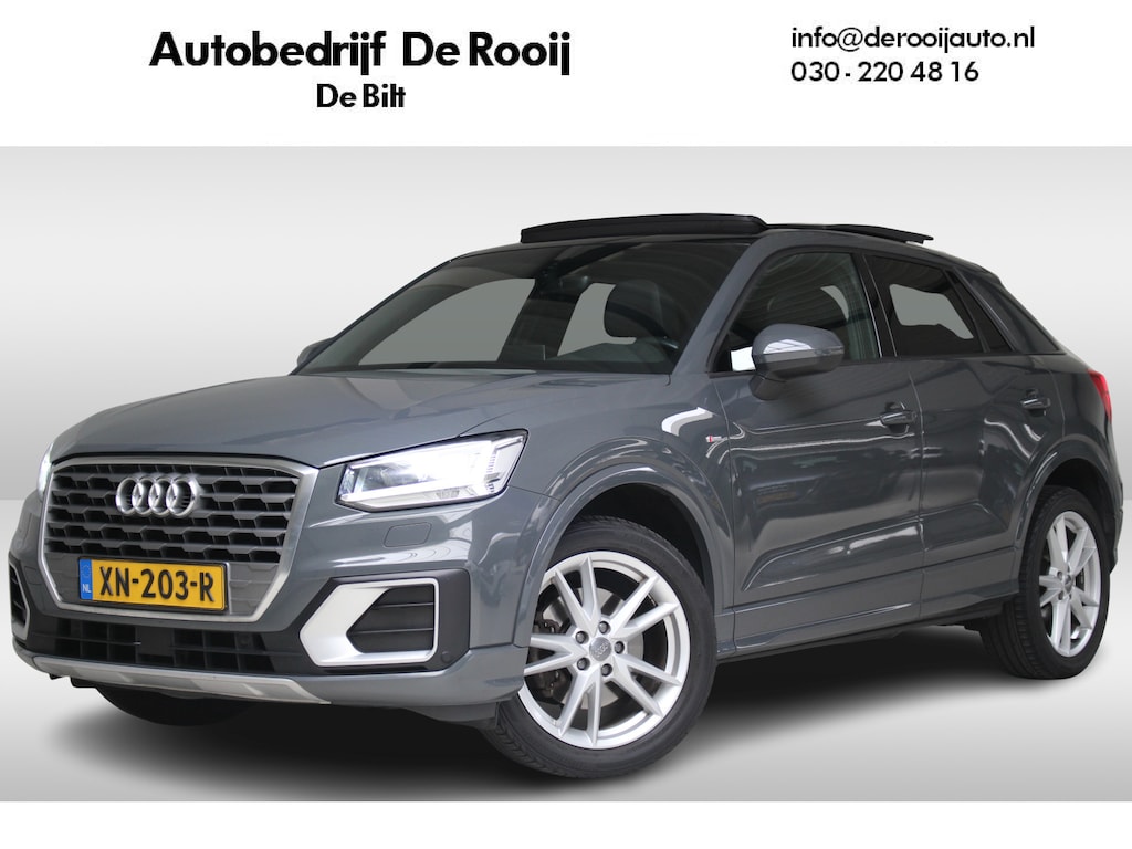 Audi Q2 1.4 TFSI CoD 150PK S-Tronic S-Line Panoramadak | Navigatie | Trekhaak | Led Plus | Stoelverwarming | Dealeronderhouden