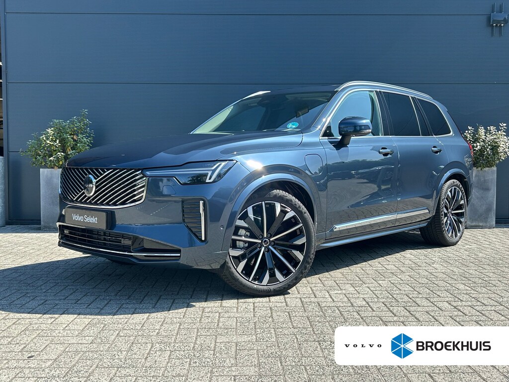 Volvo XC90 2.0 T8 Plug-in hybrid AWD Ultra Bright | Luchtvering | Trekhaak | 360 camera | HU-Display | Stoelventilatie |