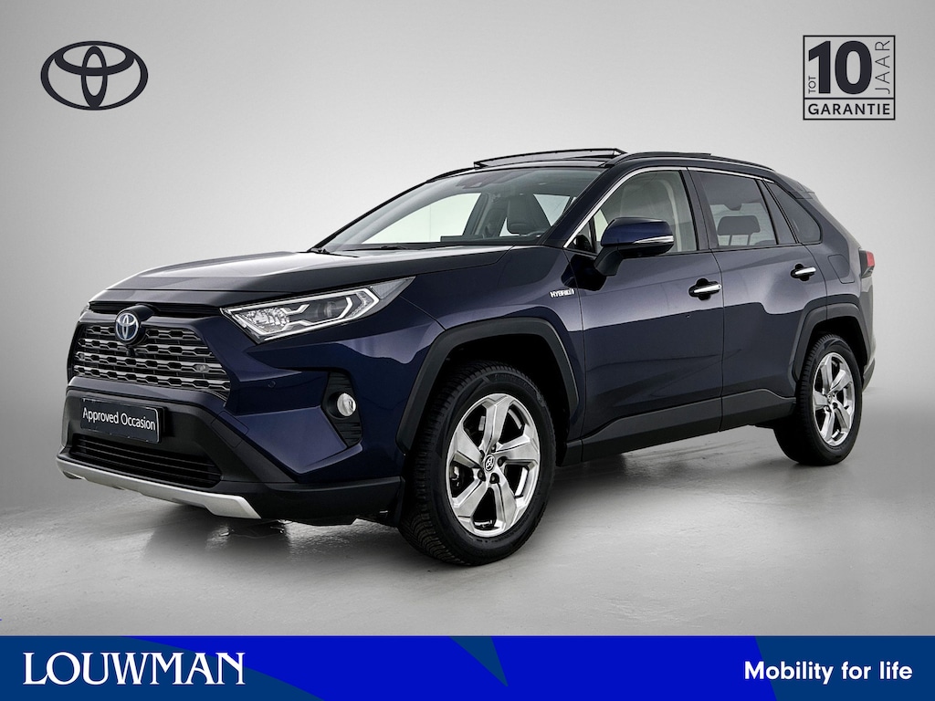 Toyota RAV4 2.5 Hybrid Executive | Panorama schuif/kantel dak | JBL | Elektrisch verstelbare bestuurdersstoel met geheugen | Trekhaak | Lederen bekleding | 360 Camera + camera functie binnenspiegel | Navigatie |