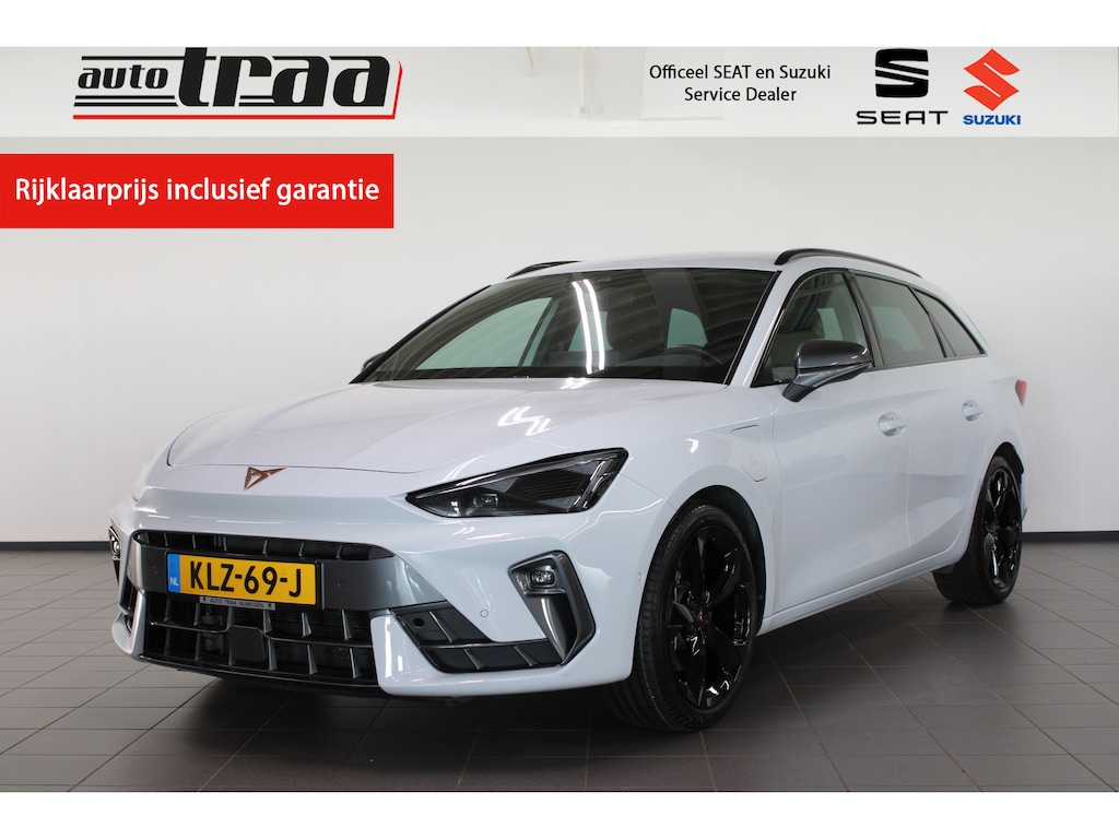 CUPRA Leon Sportstourer 1.5 TSI e-Hybrid Business PHEV / Stoel + Stuurverwarming / Elektr. Klep / 18" LMV / Camera / Navi /