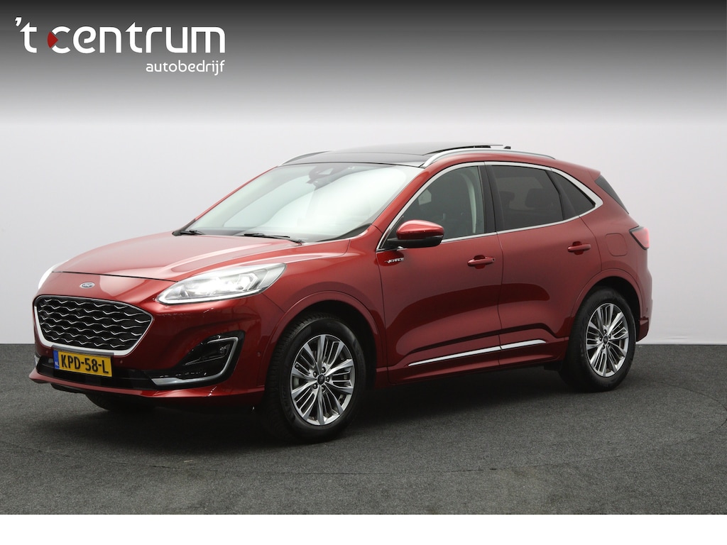 Ford Kuga 2.5 225 PK PHEV Vignale, Trekhaak, Panoramadak, Leder, B&O Sound, Winterpakket, Leder
