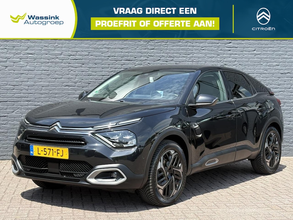 Citroën C4 1.2 Puretech Shine | Afneembare Trekhaak 1200 Kg| 1e Eigenaar | Dealeronderhouden | All Season | Adaptieve Cruise Control | Lane Assist | Head Up Display | Apple Carplay | Navigatie |