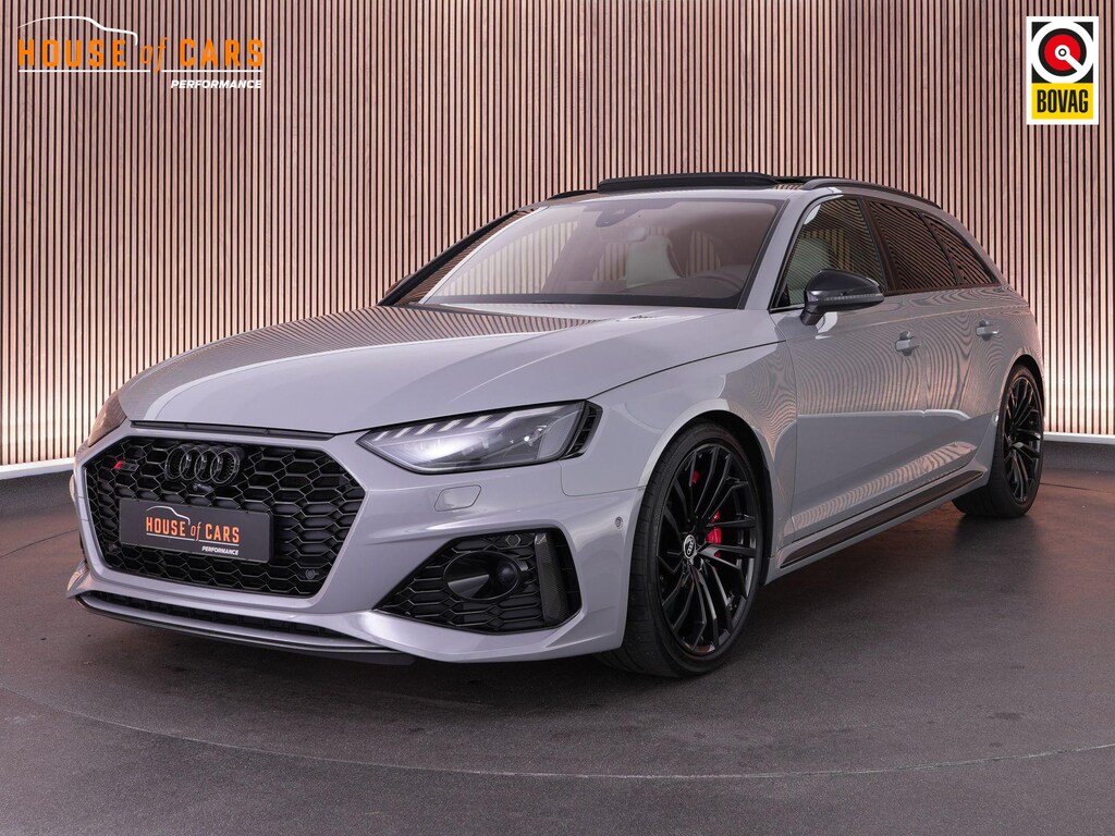Audi RS4 Avant 2.9 450pk TFSI quattro competition plus |keramisch|eventuri|panoramadak|RS-seat|B&O|Dynamic ride control|memory|RS-dynamic|massage|360 camera|LED-matrix|20" LMV|
