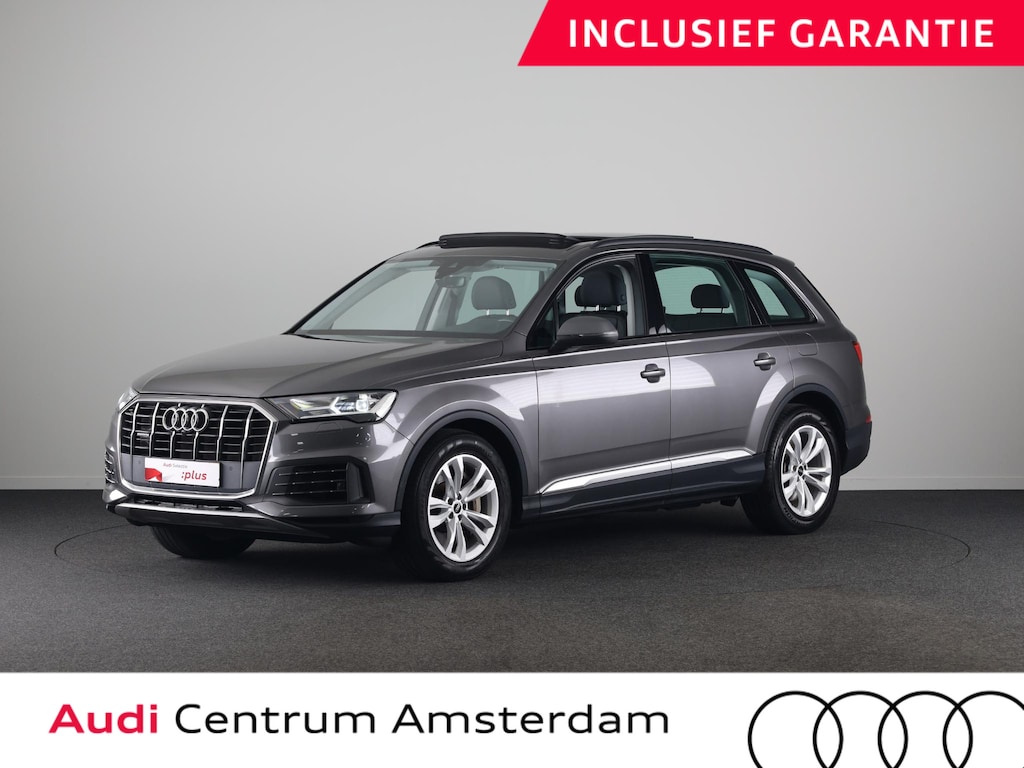 Audi Q7 55 TFSI e quattro Pro Line 340pk | Panoramadak | Parkeercamera | Lederen bekleding | Elektrisch verstelbare en verwarmbare voorstoelen |