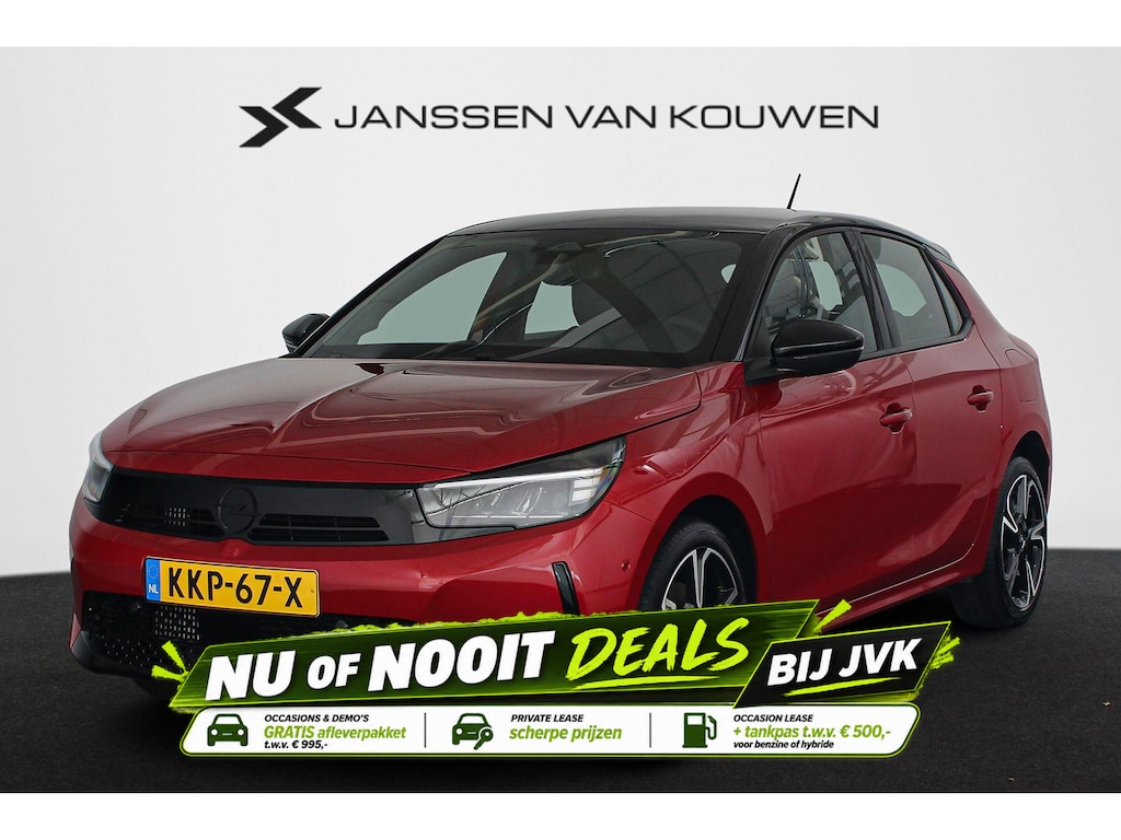 Opel Corsa 1.2 Turbo Hybrid GS Achteruitrijcamera 17" Apple CarPlay