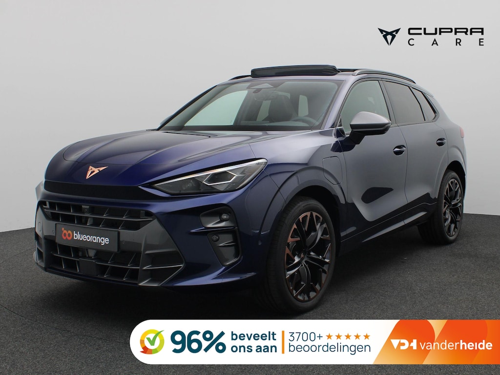CUPRA Terramar 1.5 TSI e-Hybrid VZ Performance 272PK DSG Pano-Schuifdak, Trekhaak, 20" LM Velgen, Matrix-LED Verlichting, Head-Up Display, 360gr. Camera, Sennheiser Audio, Keyless, Side Assist