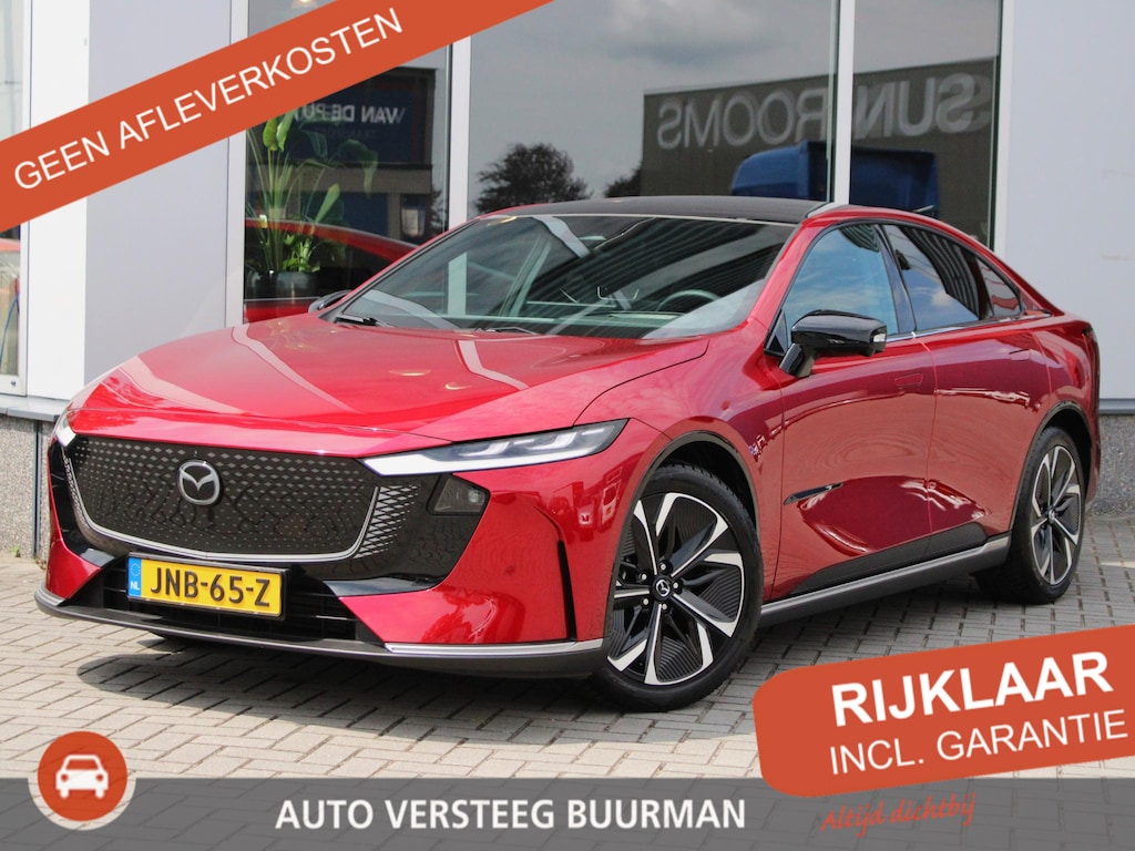 Mazda 6e Takumi 68.8 kWh Stoelventilatie en -verwarming, Climate Control Voor & Achter, Luxe Lederen Bekleding, Elektrische Achterklep, HUD