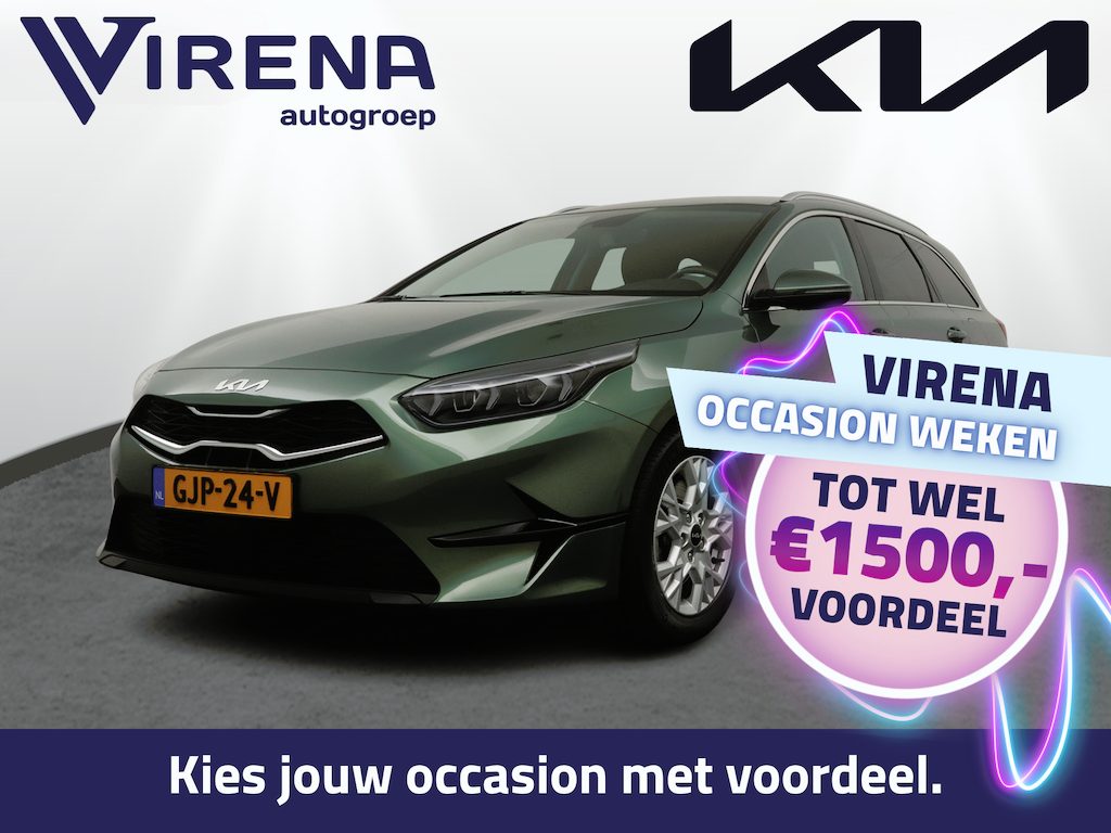 Kia Ceed Sportswagon 1.0 T-GDi MHEV DynamicPlusLine - Climate Control - Cruise Control - DAB- Apple Carplay/Android Auto - Navigatie - Stoel/Stuurverwarming - Fabrieksgarantie tot 09-2031