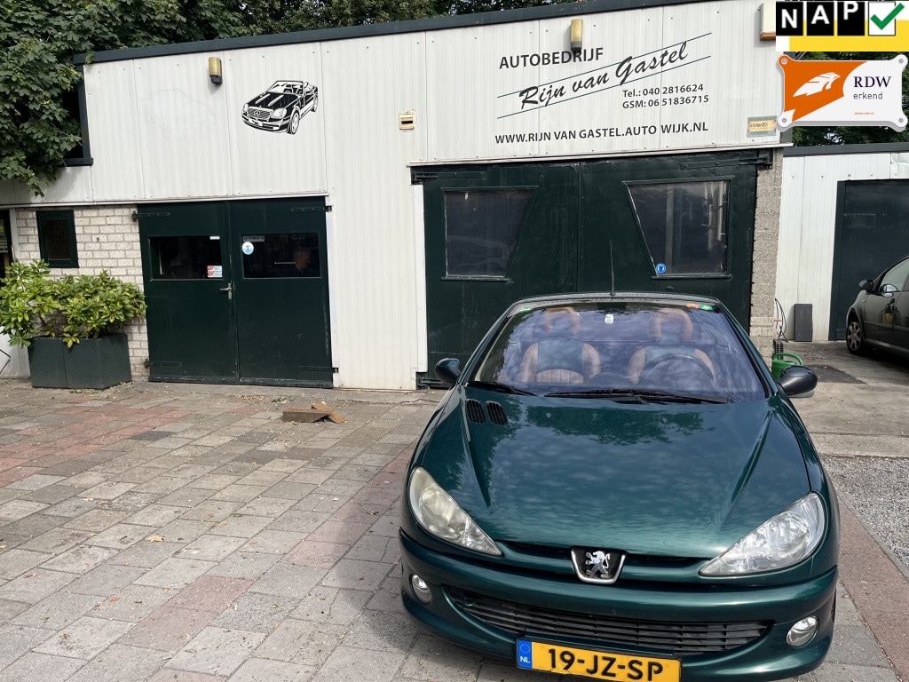Peugeot 206 CC zeer goed onderhouden auto 1.6-16V Roland G.