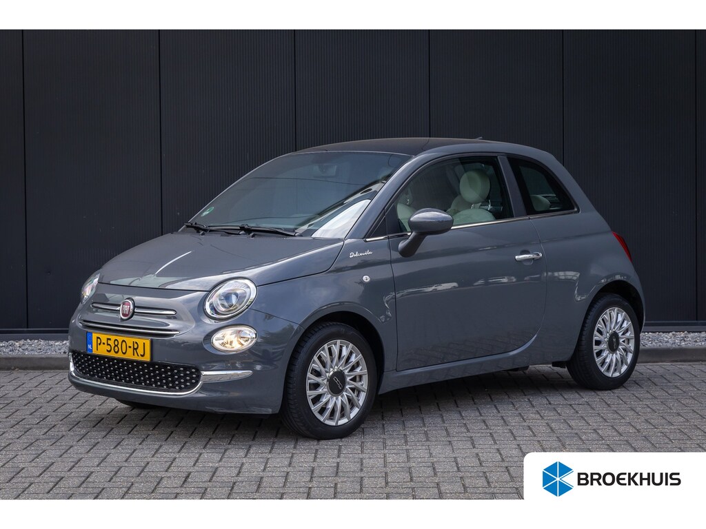 Fiat 500 1.0 Hybrid Dolcevita | Panoramadak | Cruise control | Bluetooth | Half leder