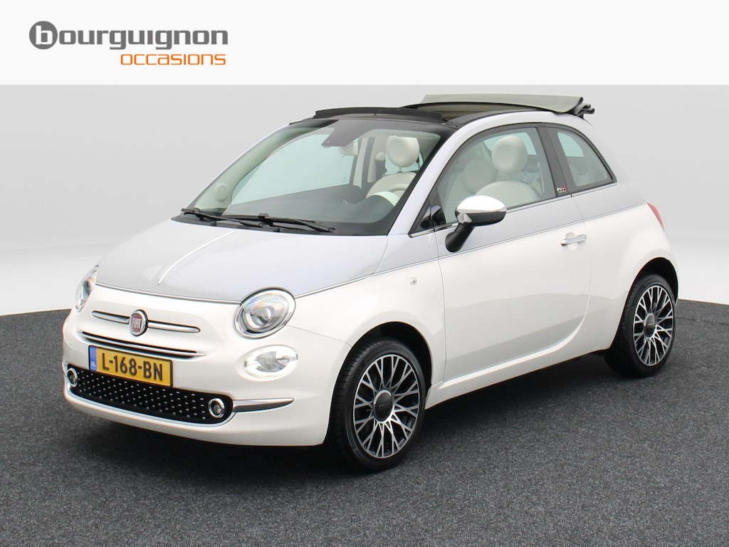 Fiat 500C 1.2 Lounge | Cabriodak | Airco | Cruise | 15 Inch | 99.077 Km !!