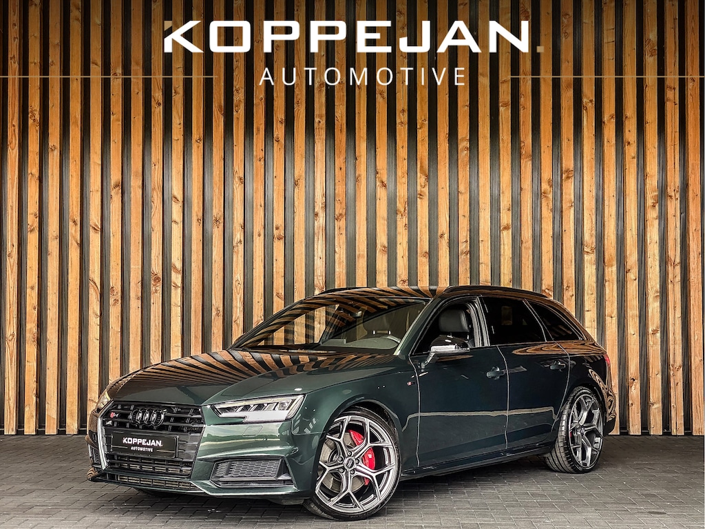 Audi A4 Avant S4 3.0 TFSI 354pk Quattro Pro Line Plus | UNIEK! | GOTLAND GREEN METALLIC | STOELVENTILATIE | MATRIX |