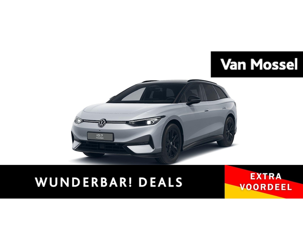 Volkswagen ID.7 Tourer Limited Edition 77 kWh 286pk | Trekhaak inklapbaar | Apple CarPlay en Android Auto | head-updisplay | Adaptive Cruise Control | Voorstoelen verwarmbaar | Automatische airconditioning | Parkeercamera |