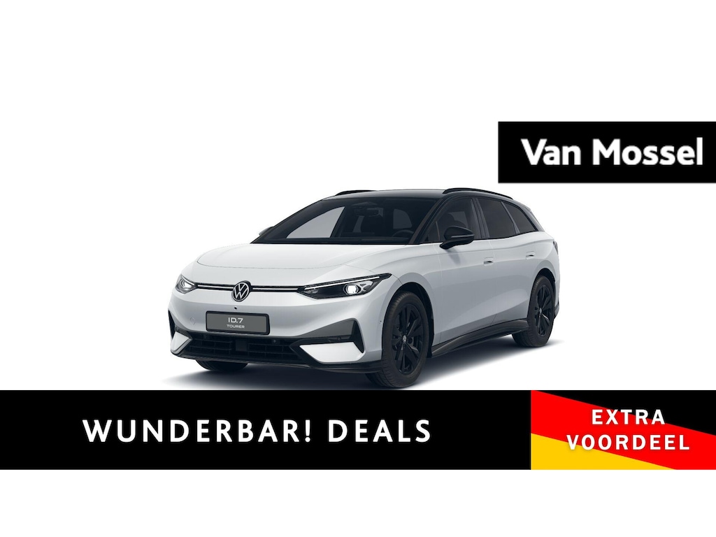 Volkswagen ID.7 Tourer Limited Edition 77 kWh 286pk | Trekhaak inklapbaar | Apple CarPlay en Android Auto | head-updisplay | Adaptive Cruise Control | Voorstoelen verwarmbaar | Automatische airconditioning | Parkeercamera |