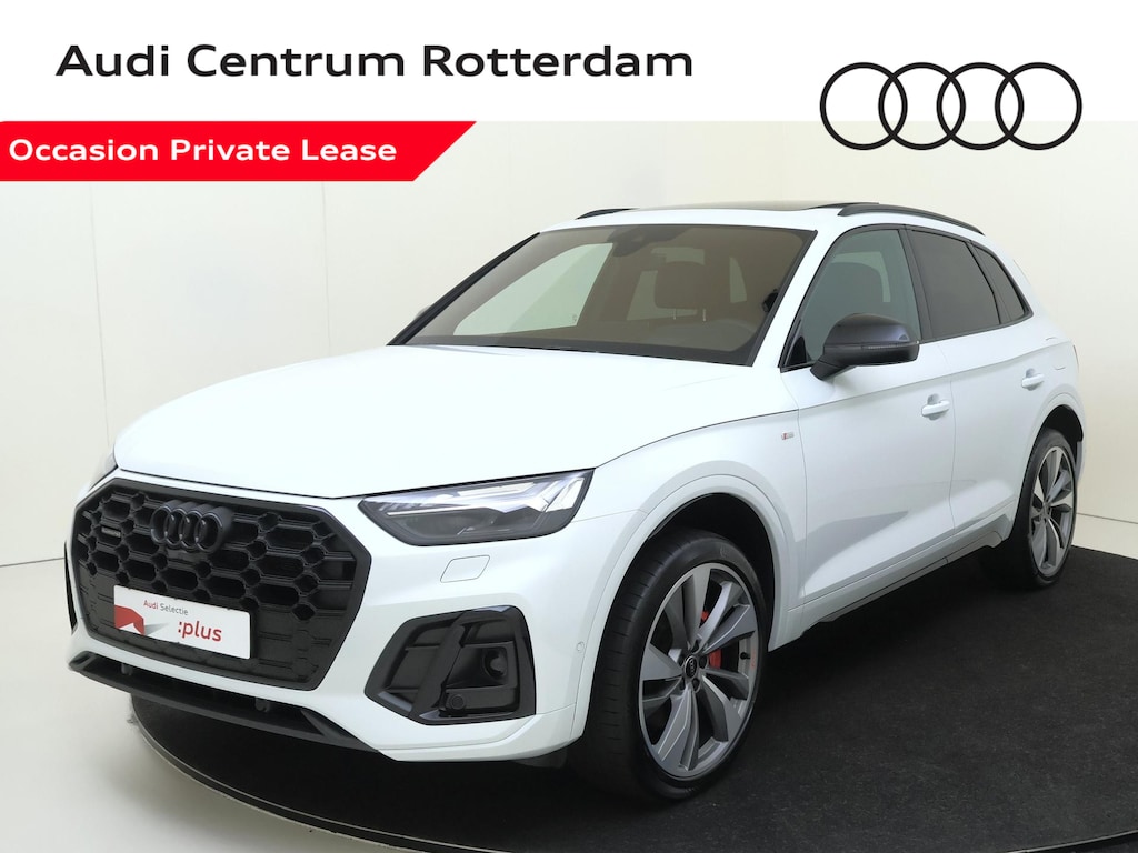 Audi Q5 55 TFSI e S edition Competition | SoH 98% | Panoramadak | Trekhaak | Head-up display | Lederen bekleding ‘Valcona’ | Bang & Olufsen | 360 camera | Parkeerassistent |