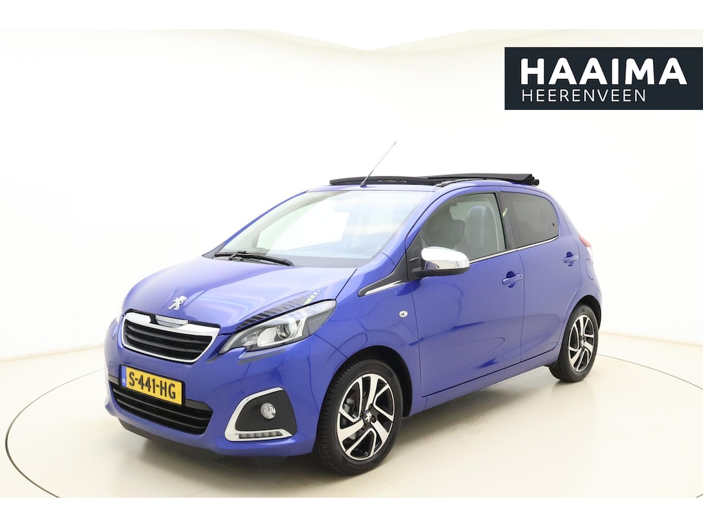 Peugeot 108 1.0 e-VTi Allure TOP! | Cabrio dak | Climate control | Apple Carplay/Android Auto | Stoelverwarming | Lichtmetalen velgen | Bluetooth/USB | Getinte ramen | Weinig kilometers