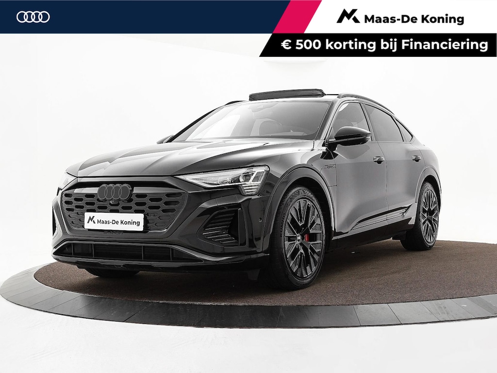 Audi Q8 Sportback e-tron 55 408pk Quattro S Edition 115 kWh · SOH 95,1% · Panoramadak · Luchtvering · Leder · 360 Camera · Elek. Voorstoelen ·