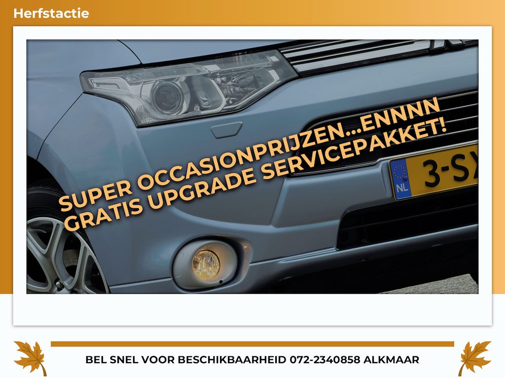 Mitsubishi Outlander 2.0 PHEV Instyle Plus - Cool Silver - Trekhaak/Camera/Compleet gedocumenteerd