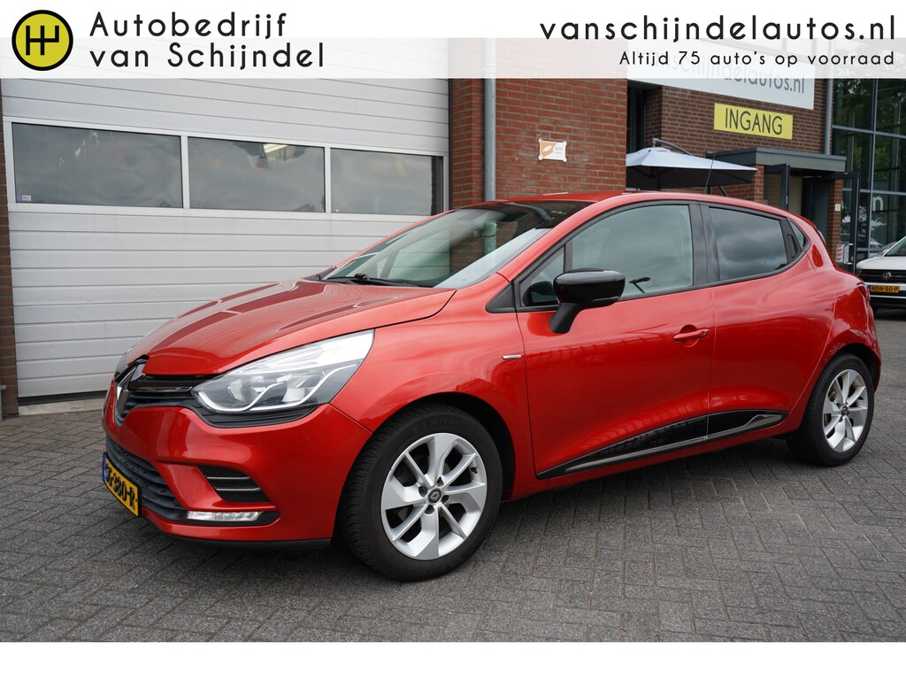 Renault Clio 0.9 TCE LIMITED LUXE 5 DEURS NAVI ECC AIRCO CRUISECONTROL KEYLESS PRIVACYGLAS PARKEERSENSOREN LMV 4X ELECTR.RAMEN-SPIEGELS