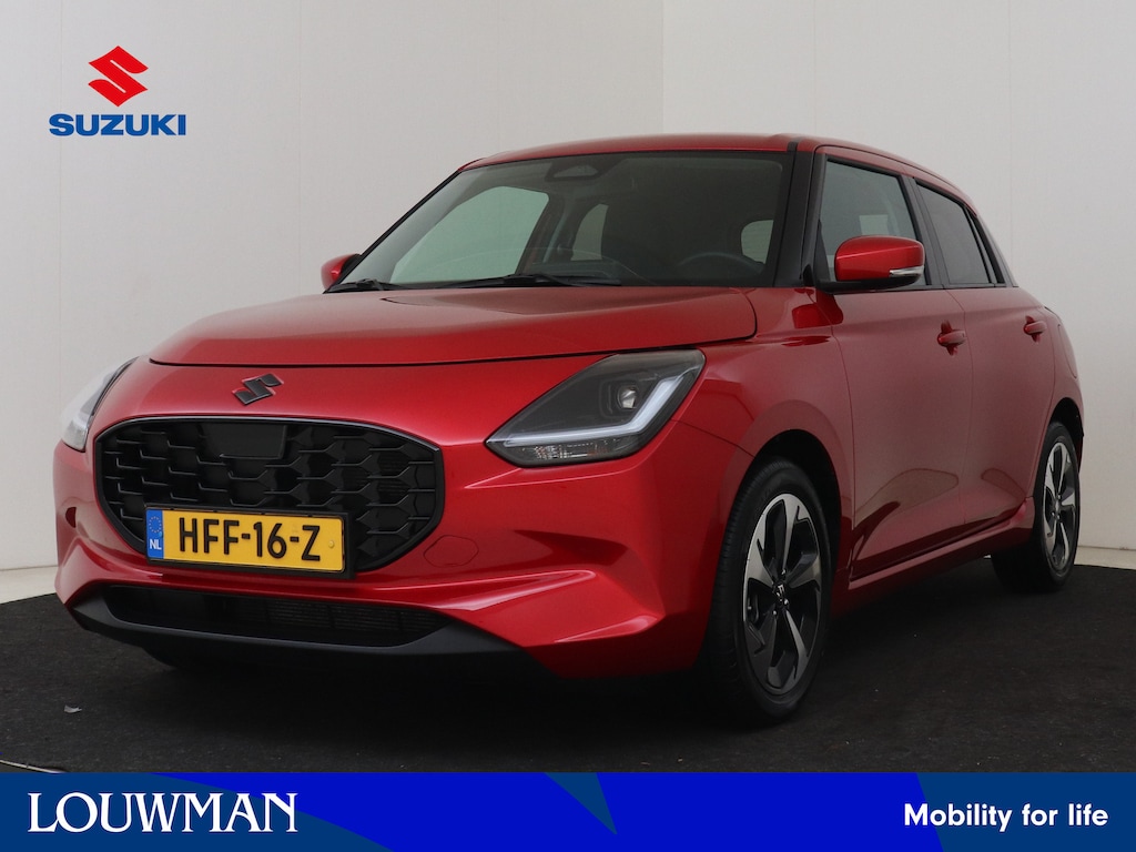 Suzuki Swift 1.2 Style Smart Hybrid | Dodehoek detectie | Parkeersensoren Achter | Climate Control | Cruise Control Adaptive | Keyless Entry/Start | LED verlichting | Lichtmetalen velgen | Stoelverwarming |