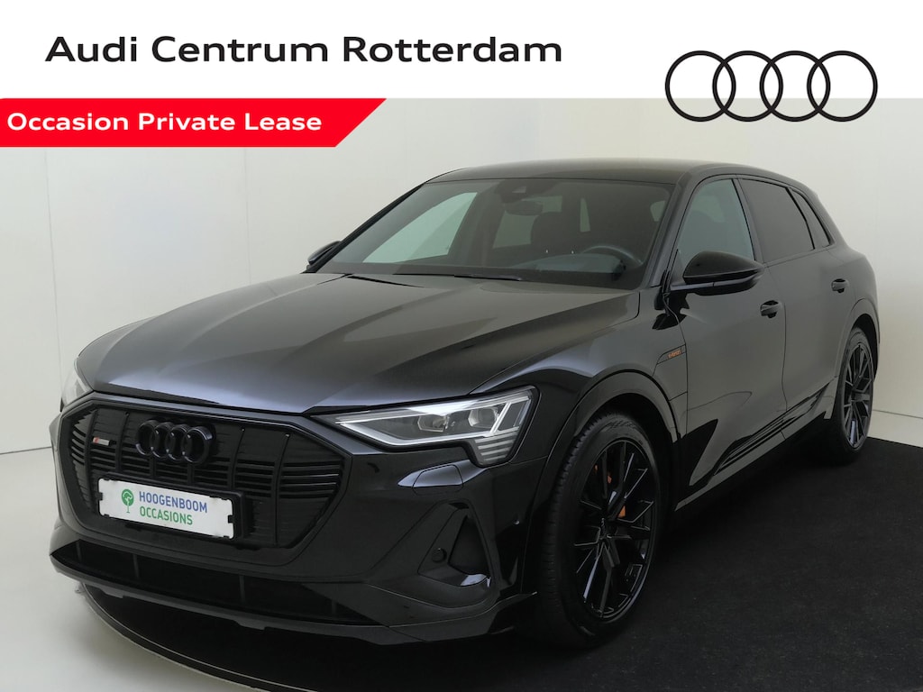 Audi E-tron 55 quattro S edition 95 kWh | SoH 100% | Luchtvering | Achteruitrijcamera | Head-up display | Bang & Olufsen | Virtual cockpit | Stoelverwarming | Dodehoekdetectie | Navigatie |