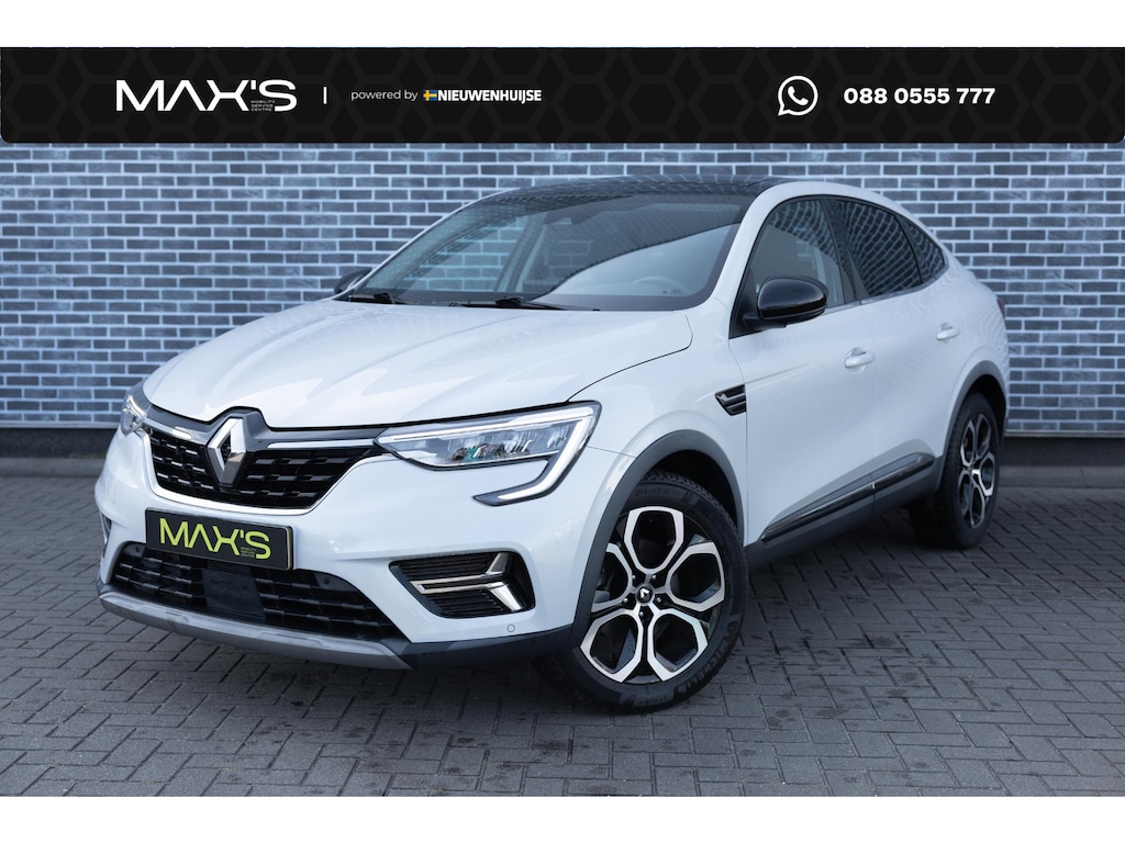 Renault Arkana 1.6 E-Tech Hybrid 145 Intens | Panoramadak | All-Season banden | Achteruitrijcamera | Parkeersensoren | Navigatie | Apple Carplay | Android Auto | Keyless Entry | Cruise Control Adaptief | Dodehoekdetectie | LED Koplampen | Lichtmetalen Velgen 18 inch
