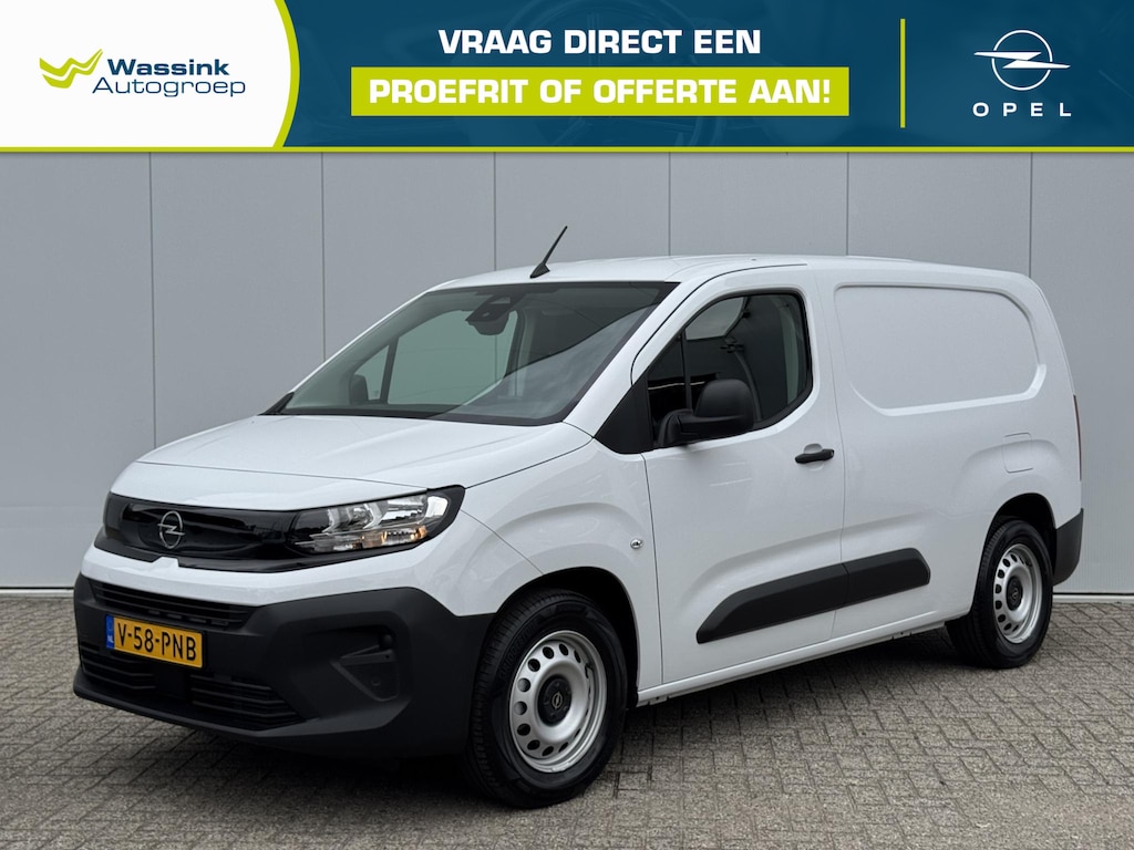Opel Combo-e Electric 136 L2 50kWh | Parkeersensoren | Airco | Cruise Control | Bluetooth |