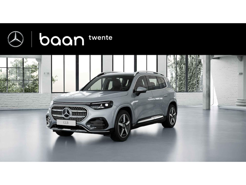 Mercedes-Benz GLB 250+ Business Solution AMG | Vast panoramadak | Trekhaak | Derde zitrij voor twee personen | Stoelverwarming voor | Spiegelpakket | Parkeerpakket