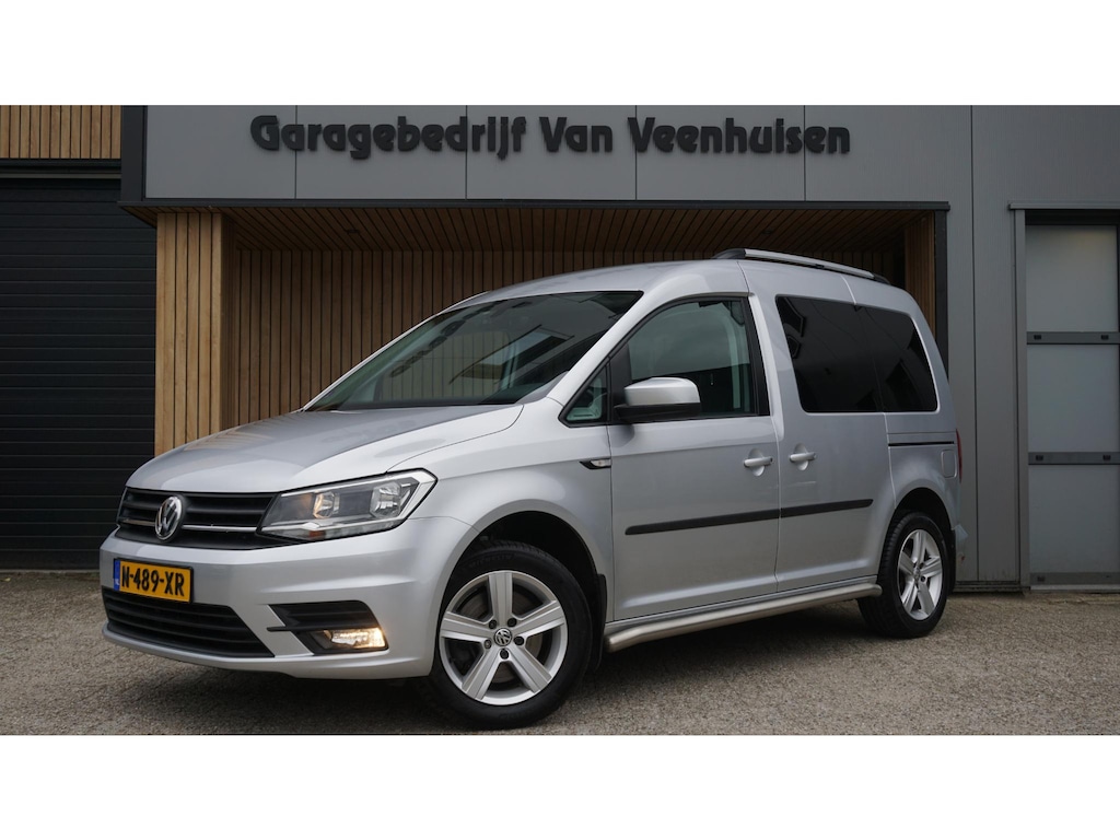 Volkswagen Caddy 1.4 TSI 125PK 5-Zits Edition Navi Cruise Control 16inch LM A-Camera *Keurig Exemplaar* 96414km!