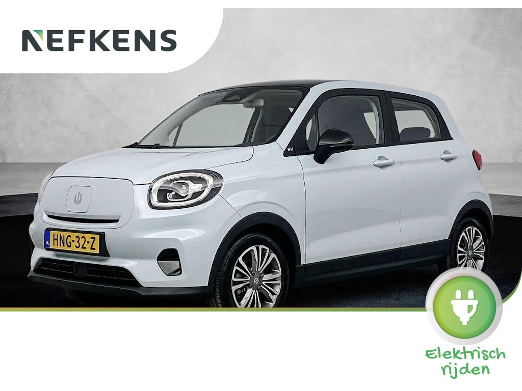 Leapmotor T03 Design 37.3 kWh 95pk | 265km WLTP Actieradius | Navigatie | Panoramadak | Achteruitrijcamera | Adaptieve Cruise Control | Climate Control | Parkeersensoren | Bluetooth | Keyless start | Volledig digitaal instrumentenpaneel | 15" Lichtmetalen velgen |