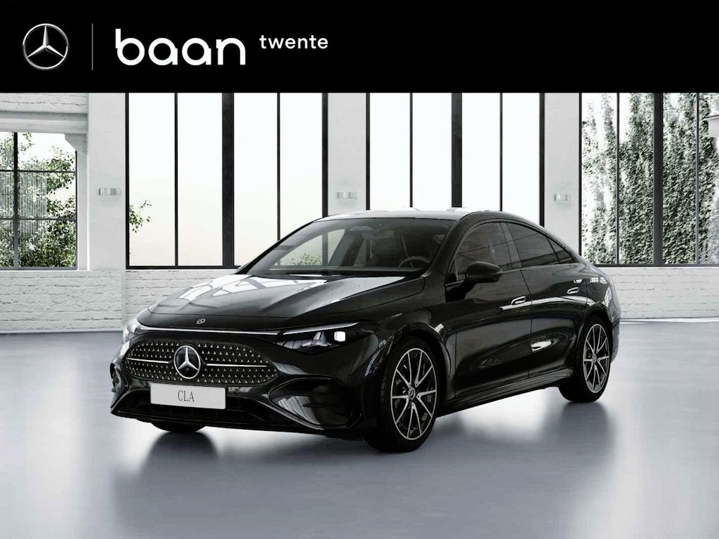 Mercedes-Benz CLA 180 Business Solution AMG | Vast panoramadak | Stoelverwarming voor | Memorypakket | Spiegelpakket | Nightpakket