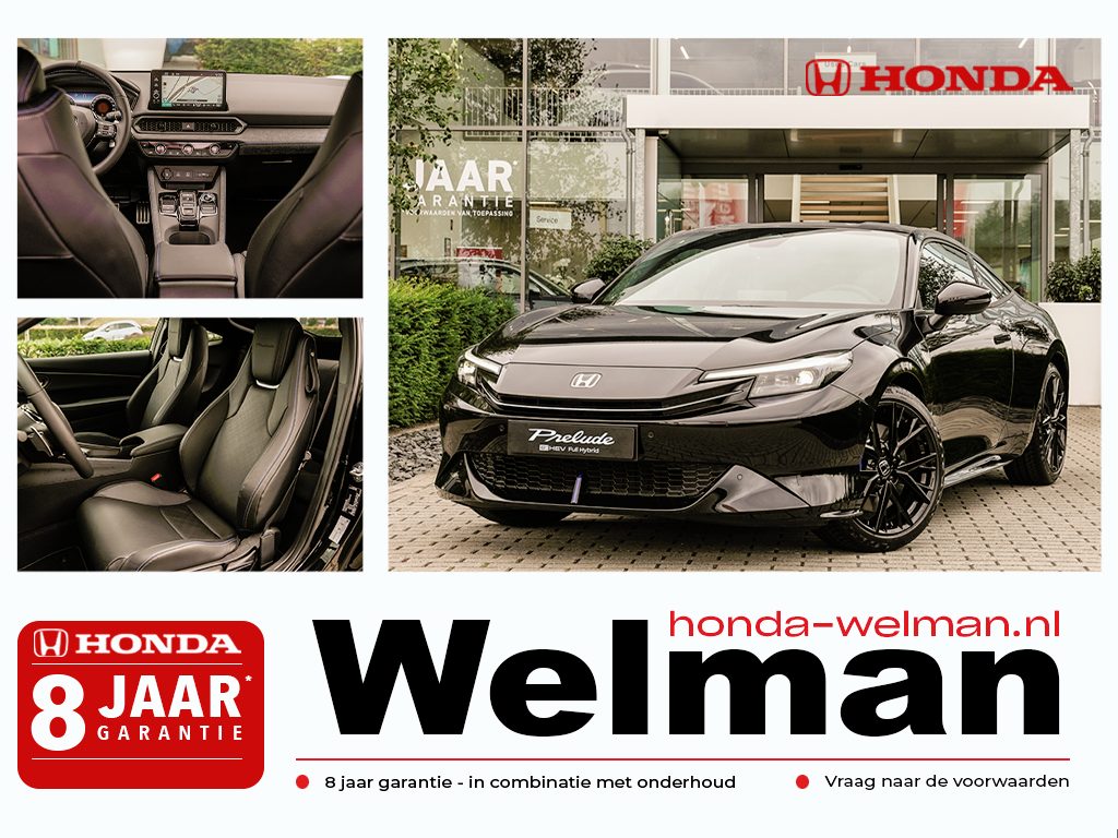 Honda Prelude 2.0i e:HEV ADVANCE - NIEUW - FULL HYBRID - AUTOMAAT