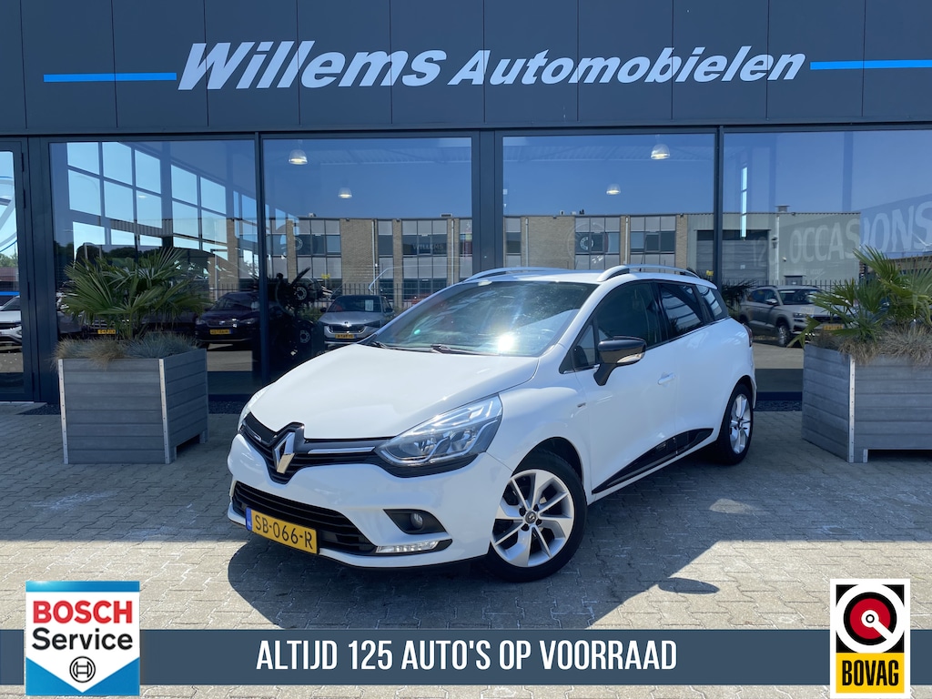 Renault Clio Estate 0.9 TCe Limited Cruise Control, Airco & Navigatie
