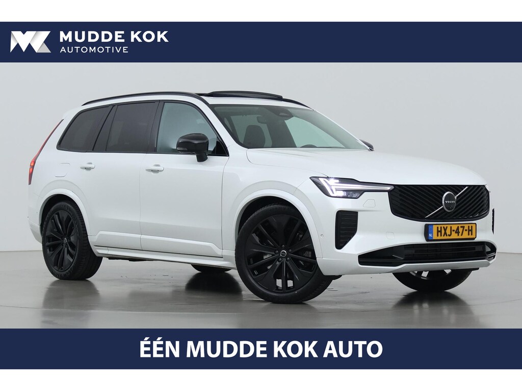 Volvo XC90 T8 Ultra Dark | Luchtvering | Stoelventilatie | ACC  | Trekhaak | 360° Camera