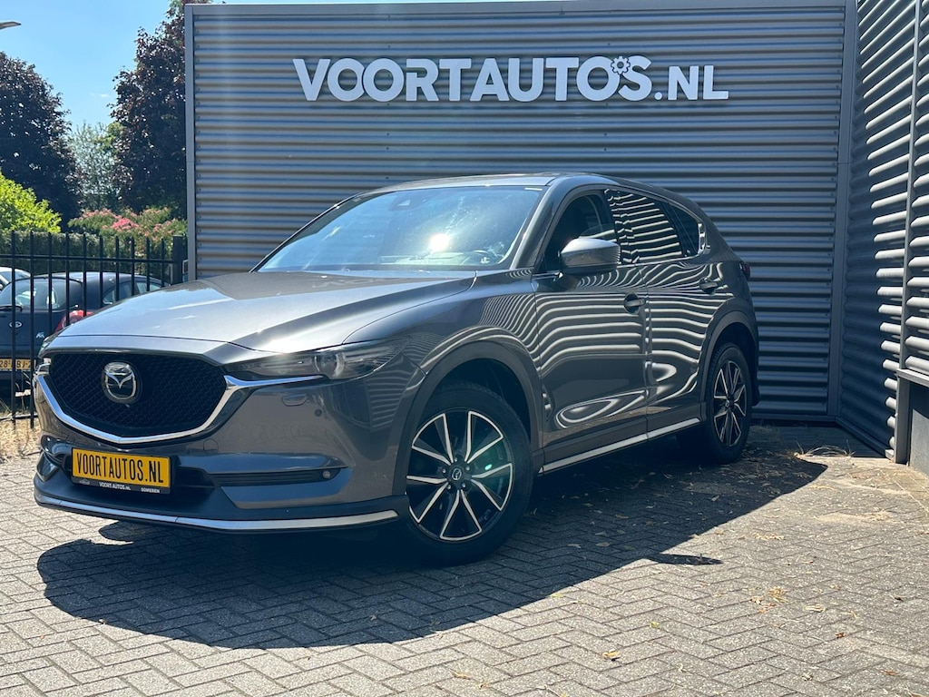 Mazda CX-5 2.5 SkyActiv-G 194 GT-M 4WD | AUTOM | LEDER INT | ELECTRISCHE KLEP EN SCHUIFDAK | ADAP CRUISE | AFN TREKHAAK |