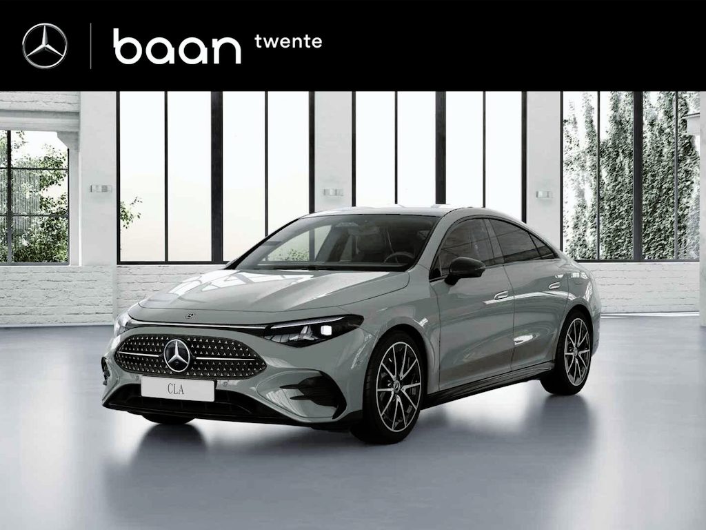 Mercedes-Benz CLA 180 Business Solution AMG | Memorypakket | Vast panoramadak | Stoelverwarming voor | Spiegelpakket | Nightpakket