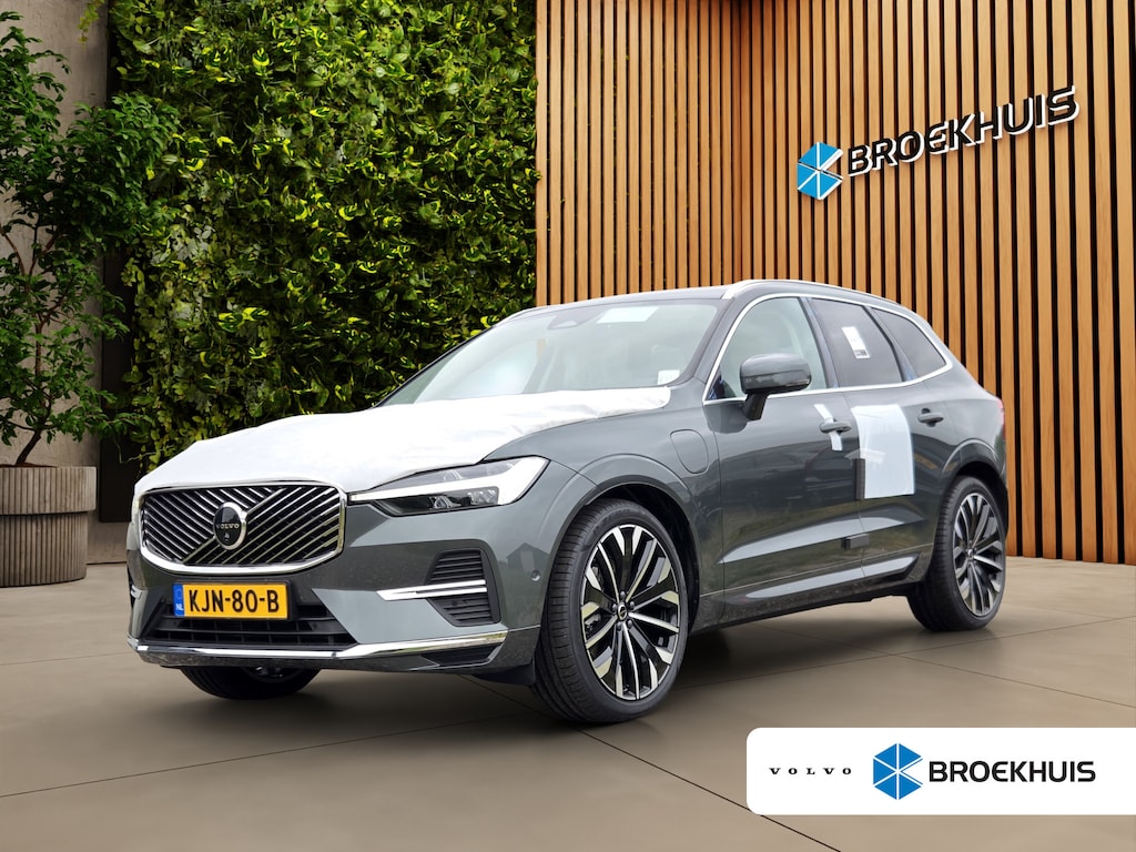 Volvo XC60 2.0 T6 Plug-in hybrid AWD Plus Bright | Luchtvering | Stoelventilatie | Pano | 360 Cam | HUD