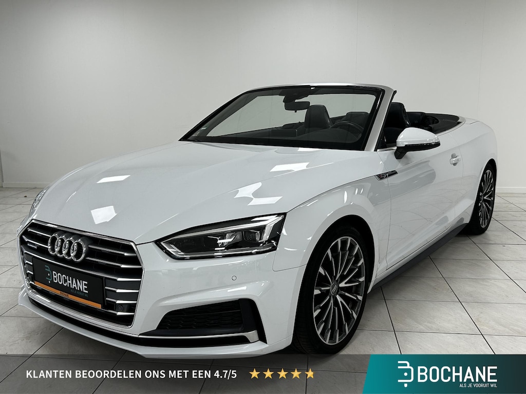 Audi A5 Cabriolet 2.0 TFSI MHEV 3x S-Line | RS STOELEN | TREKHAAK | LEDER | CAMERA |