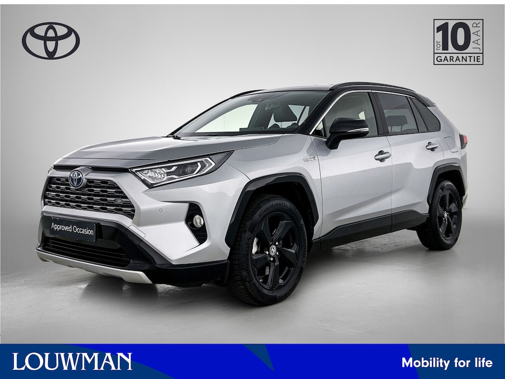 Toyota RAV4 2.5 Hybrid Bi-tone | Parkeersensoren voor+achter | Draadloze telefoonlader | Stoelverwarming | Elektrische achterklep | Climate Control | Cruise Control Adaptive | Navigatie | Apple CarPlay/Android Auto |